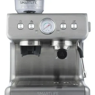 Cafetera Expresso Con Molinillo Smartlife Ecg5020 15 Bar Gris