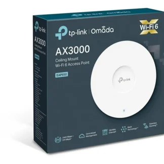 Access Point Tp-link Eap650 Wifi 6 montaje en techo AX3000 ultrarrápido 6 velocidades